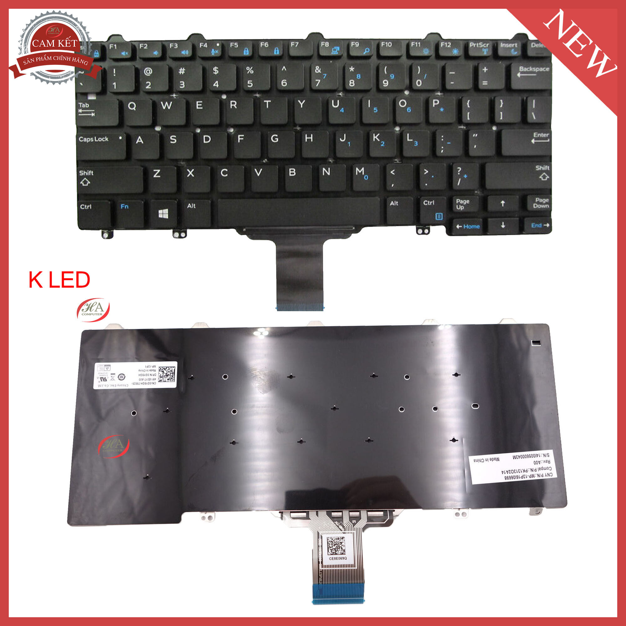 Keyboard dell Latitude E7270