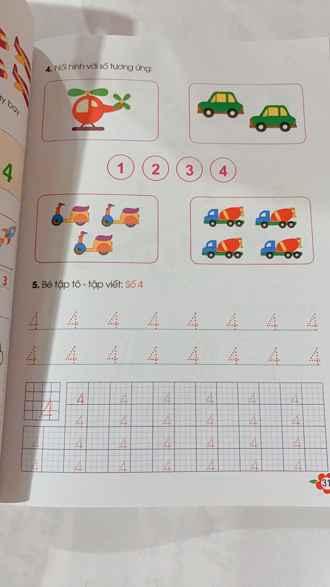 Toán tư duy 4-6 tuổi dành cho bé