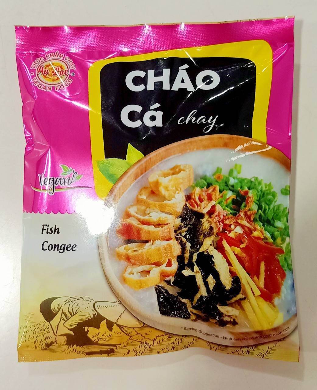 Cháo cá chay âu lạc 1 thùng 30 gói