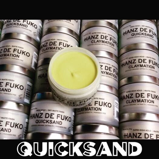 [ TẶNG lược đa năng trifecta]  Sáp vuốt tóc Hanz De Fuko Quicksand 56ml usa