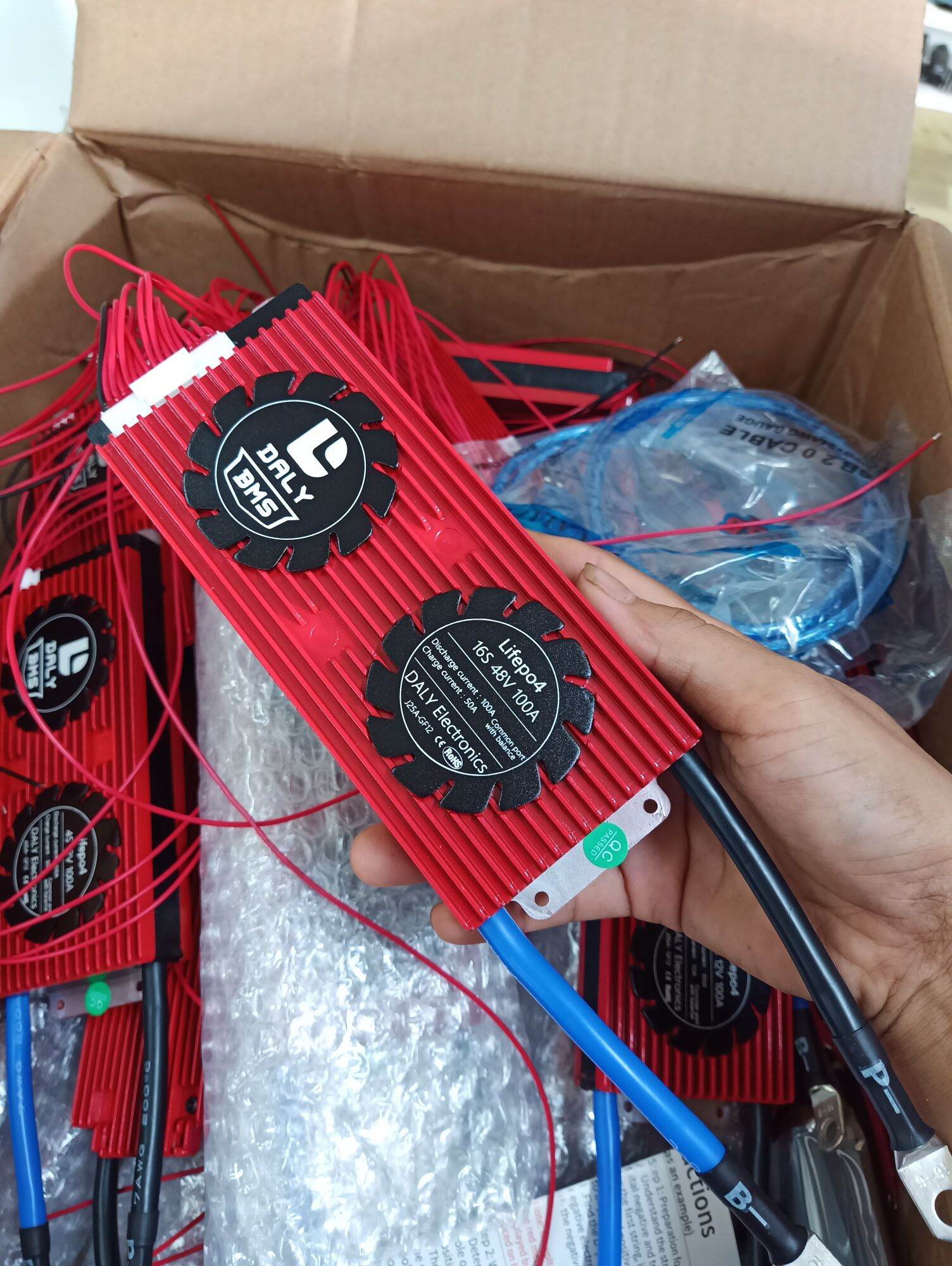 Mạch sạc bms 16s 100a