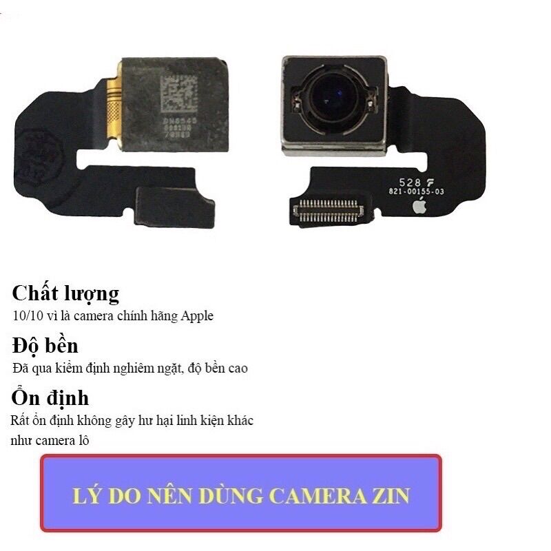 Camera Sau iphone 6s Plus Zin Bóc Máy Chất Lượng Hình Ảnh Sắc Nét
