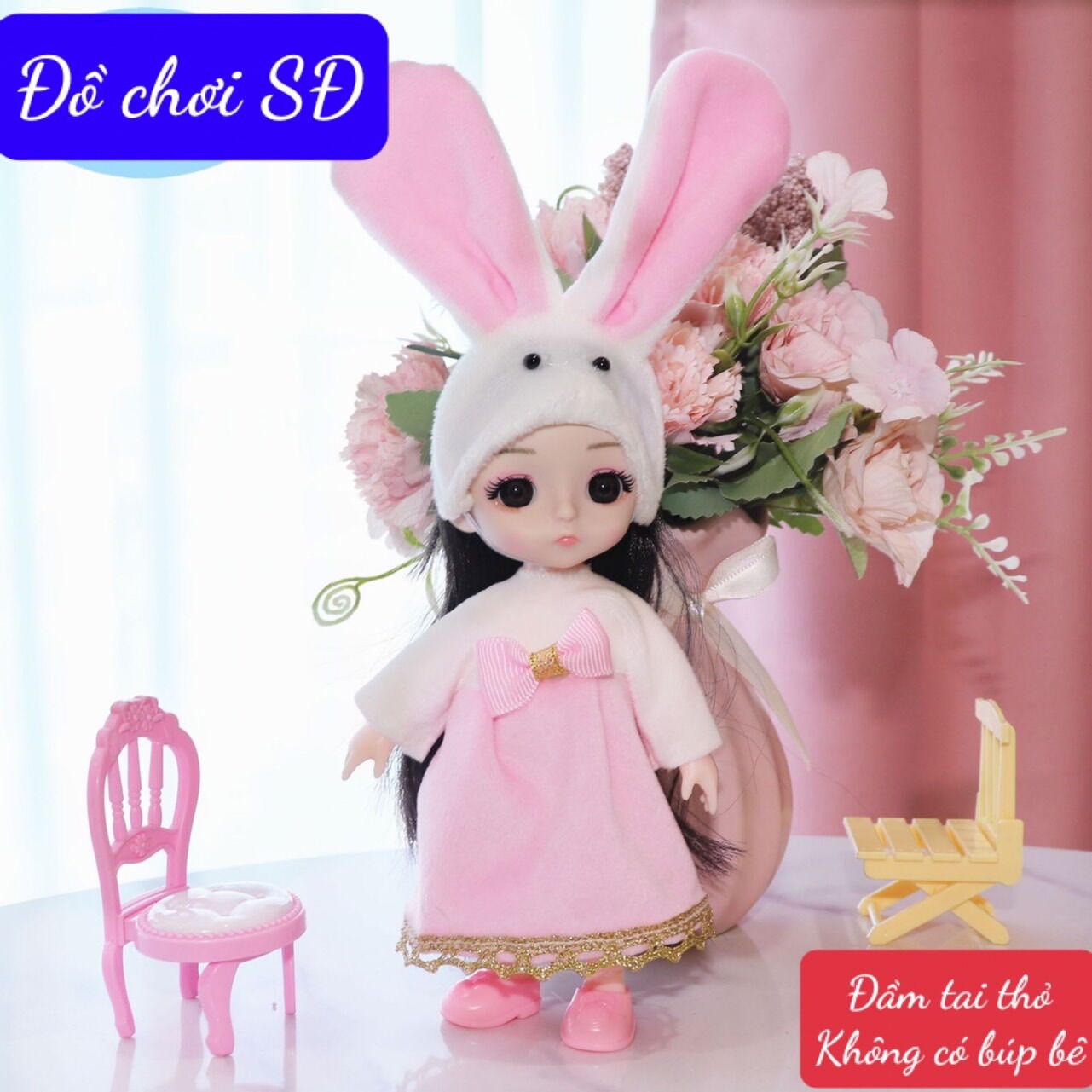 Quần áo búp bê 16cm - không có búp bê