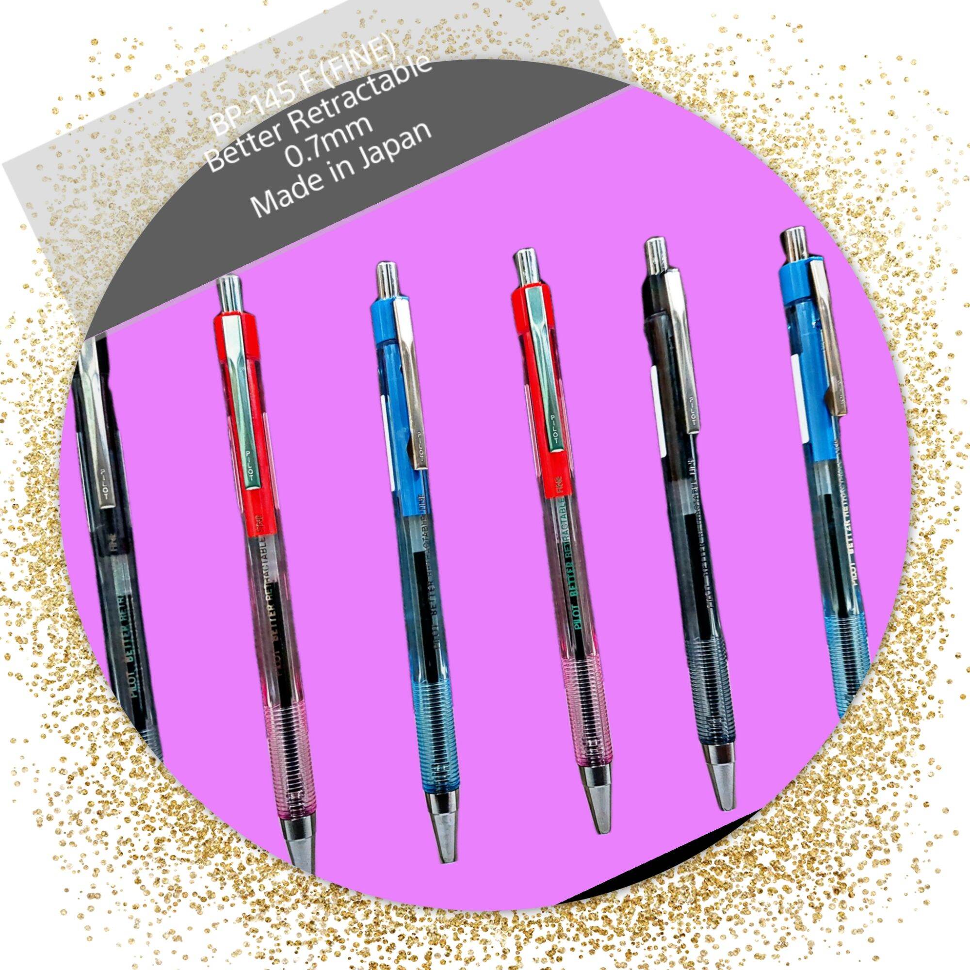 Bút bi bấm bp-145-f . better retractable của pilot