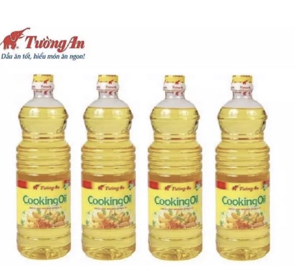 Dầu thực vật Tường An Cooking Oil - chai 1 lít