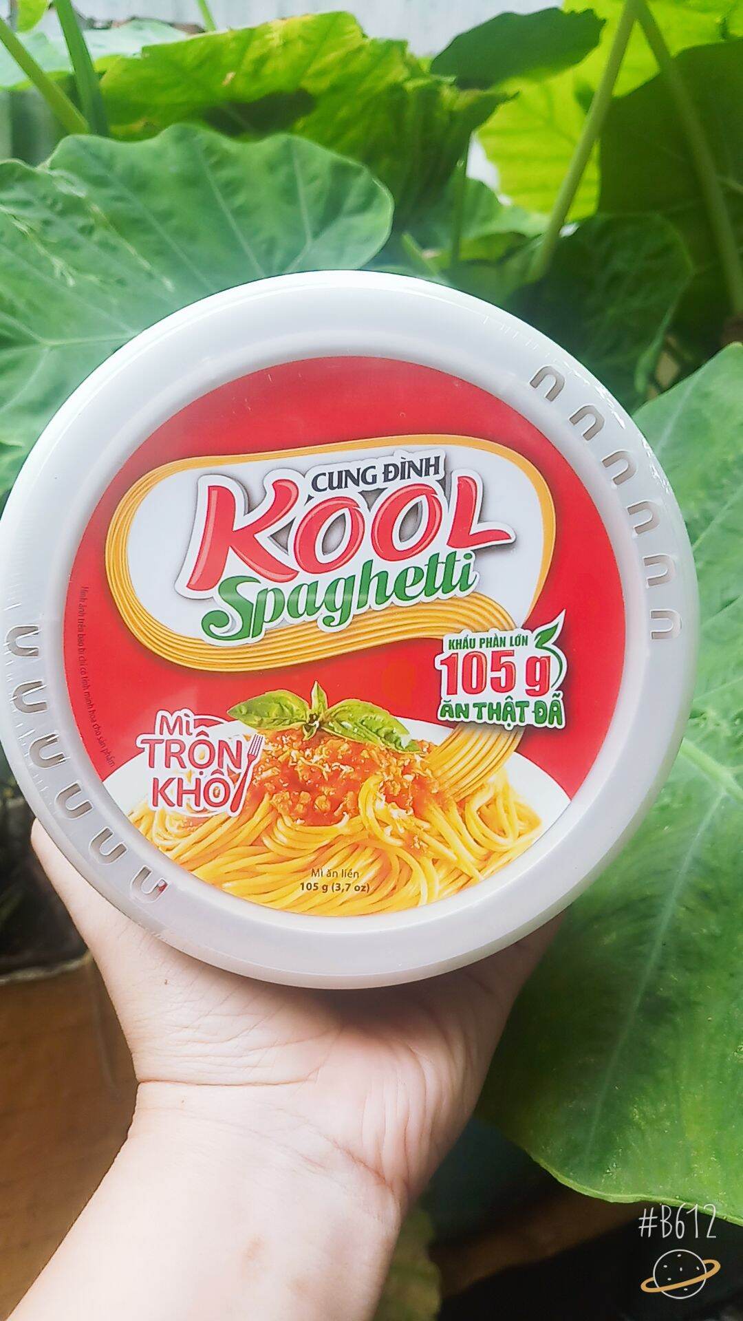 Mì trộn Cung Đình Kool spaghetti bò bằm tô 105g