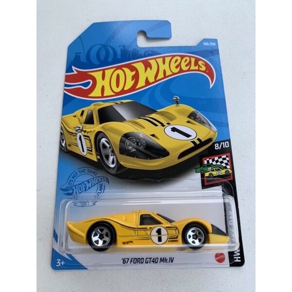 Xe hot wheels ‘67 ford gt40 mk.iv