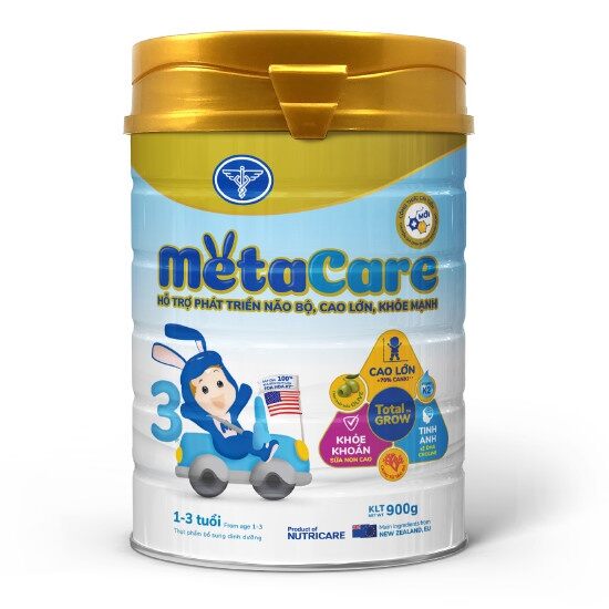 Sữa meta care 3/900g 1-3 tuổi
