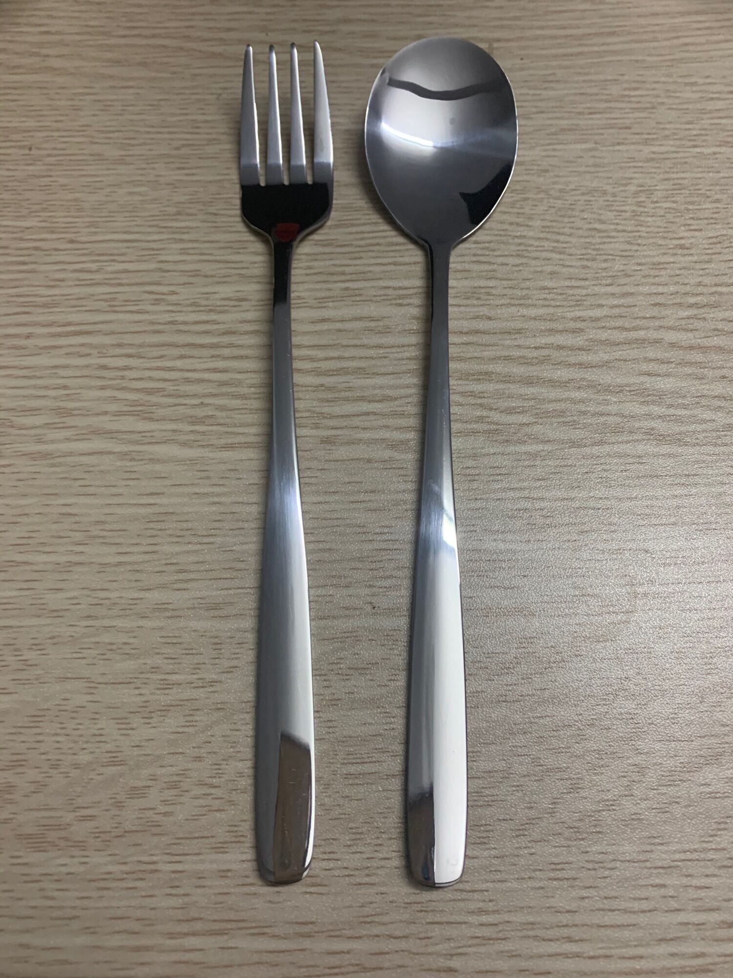 Bộ 6 Muỗng inox ăn cơm cán dài - S6