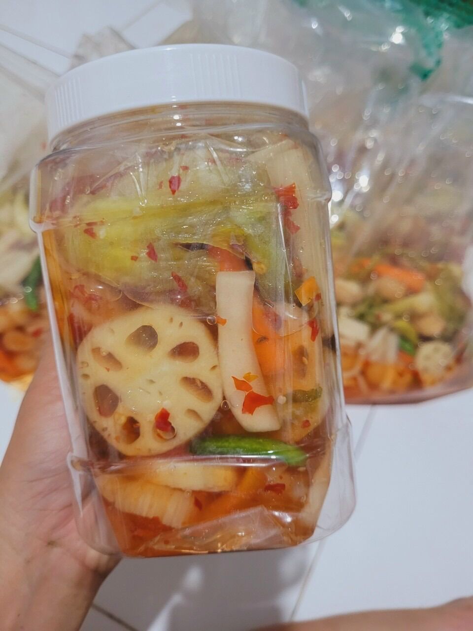 800gr Dưa Món Kim Chi Thập Cẩm Giòn Ngon