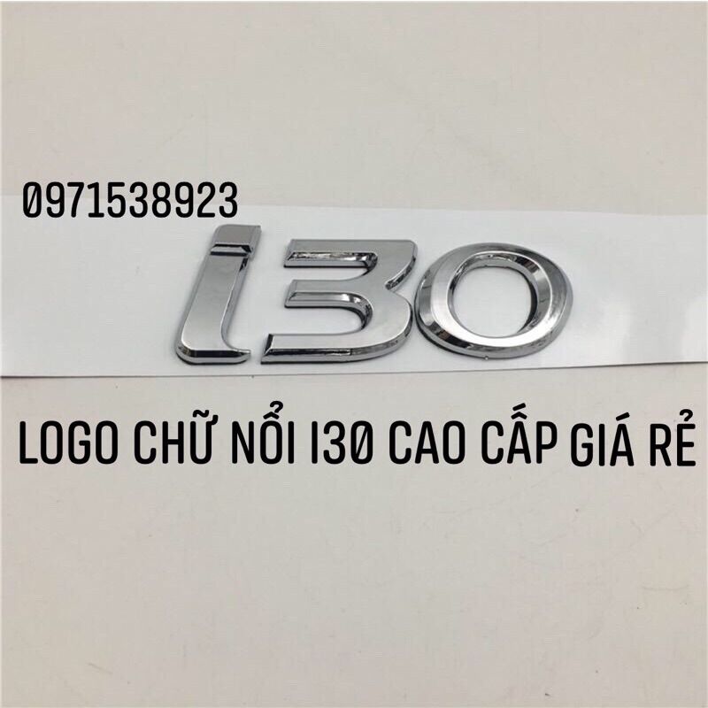 Logo chữ i30 cao cấp giá rẻ