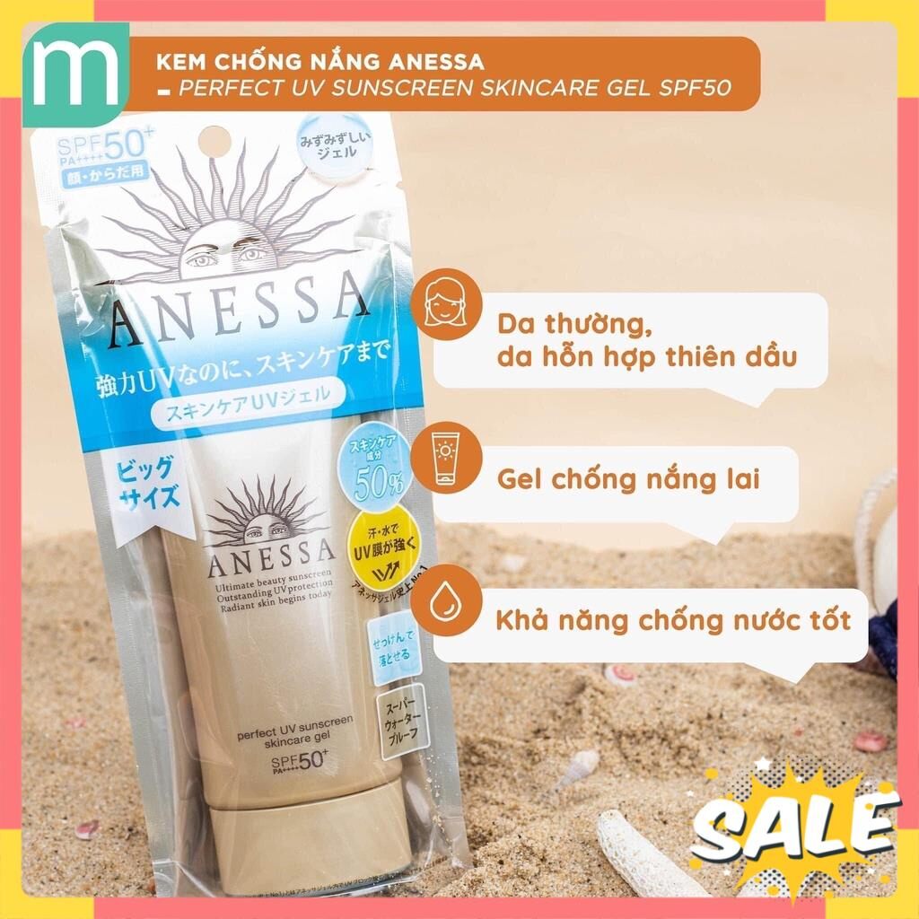 Kem chống nắng Anessa perfect UV sunscreen SPF 50, 60ml