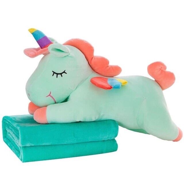 Bộ chăn gối văn phòng ngựa Pony quà Nan