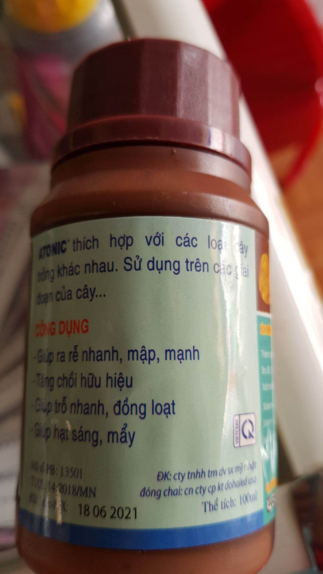 Phân bón vi lượng Mỹ Nhật ATONIC 100ml