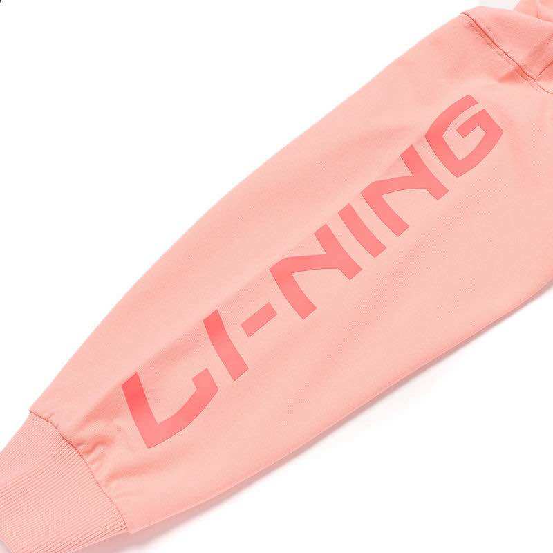 Áo nỉ mịn nữ Lining AWDS956