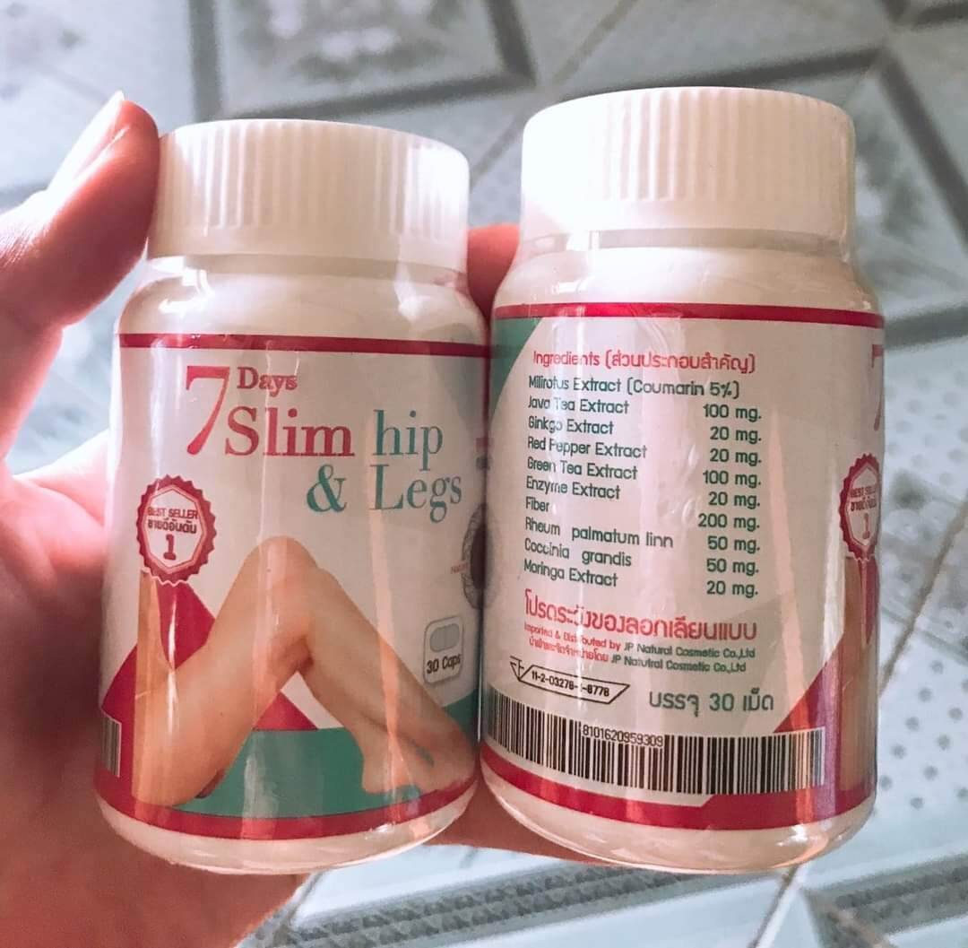Giảm mỡ hong đùi 7day slim hip & legs thái lan