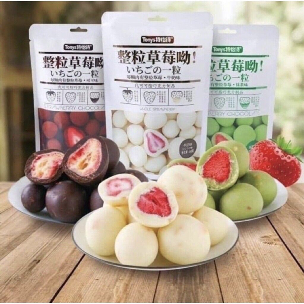 Socola bọc dâu Bodi 28k/gói