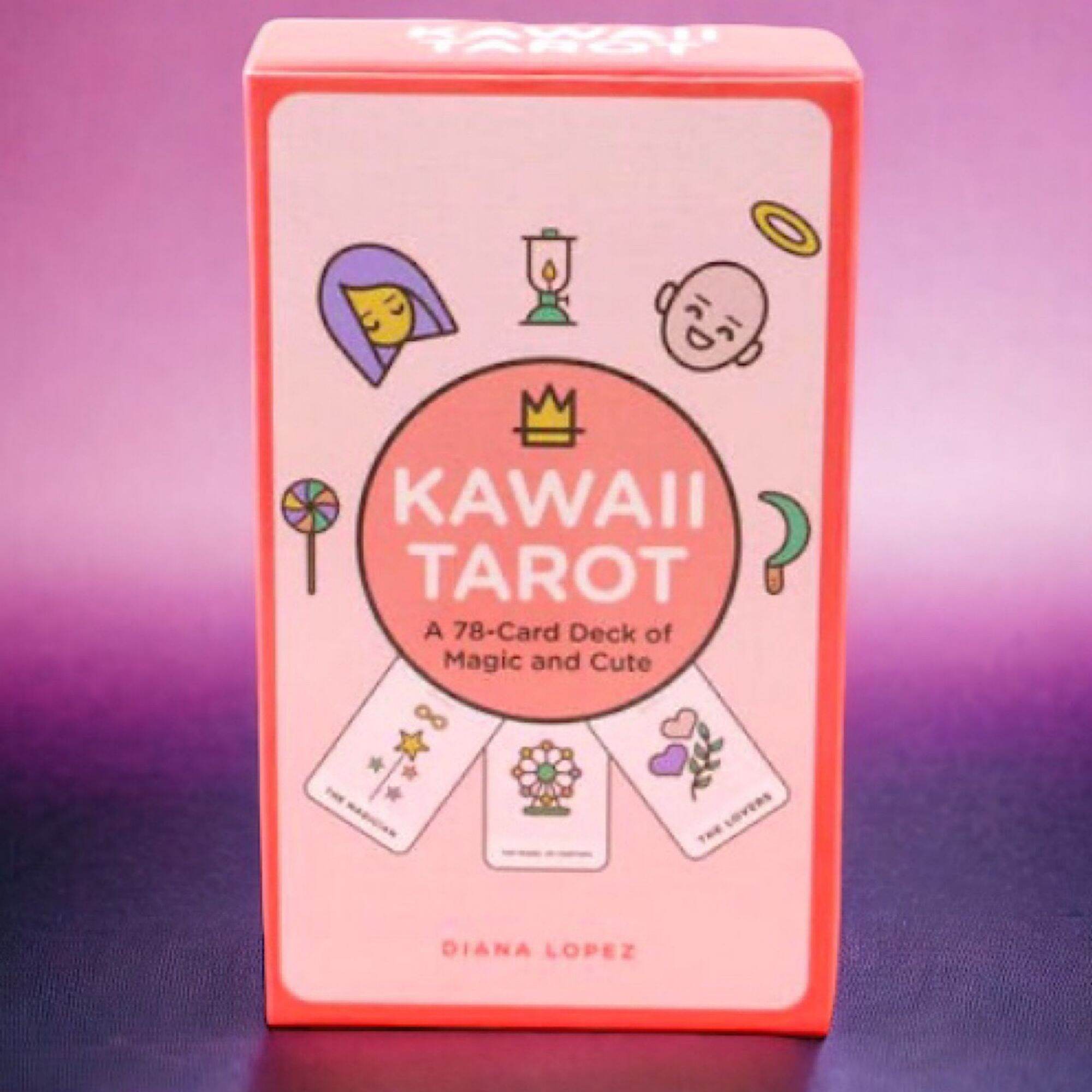 Bộ bài Kawaii Tarot cute, 78 lá cơ bản tặng kèm tờ ý nghĩa bài tarot tiếng việt
