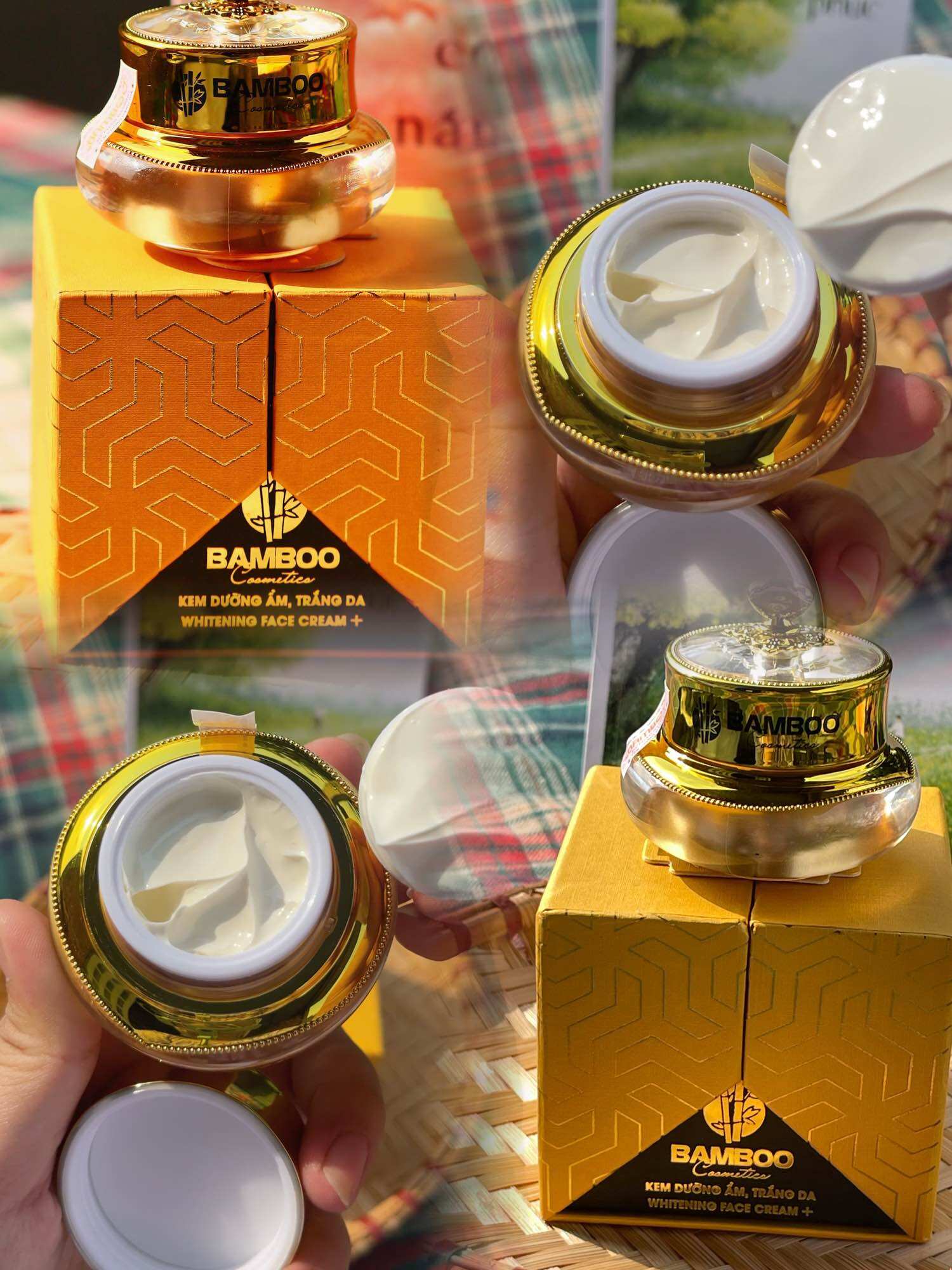Kem Face Lụa Bamboo chính hãng mẫu mới 2025