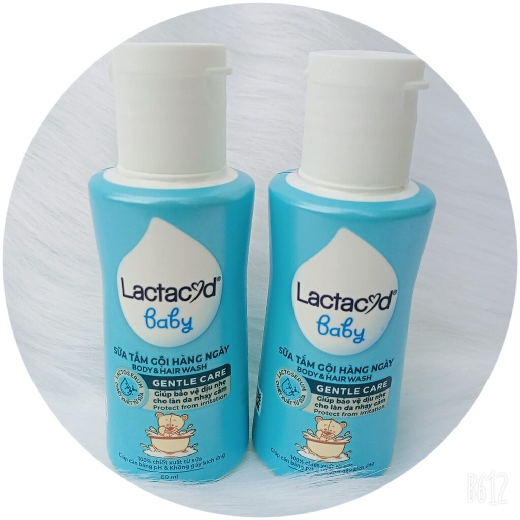 [HCM] Combo 5 chai Sữa tắm gội Lactacyd 60ml
