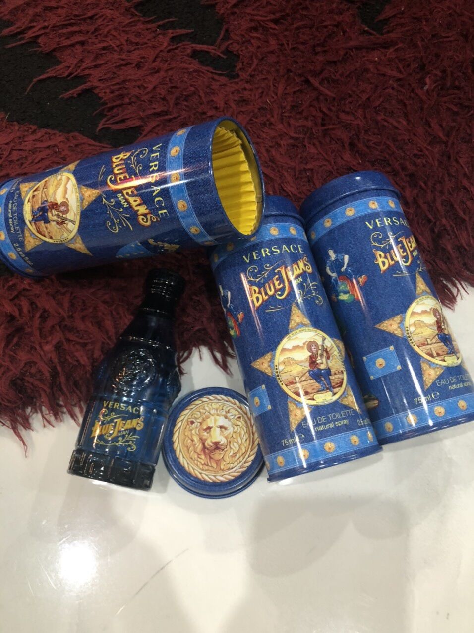 Nước hoa Versace nam Blue Jeans EDT 75ml (như hình)