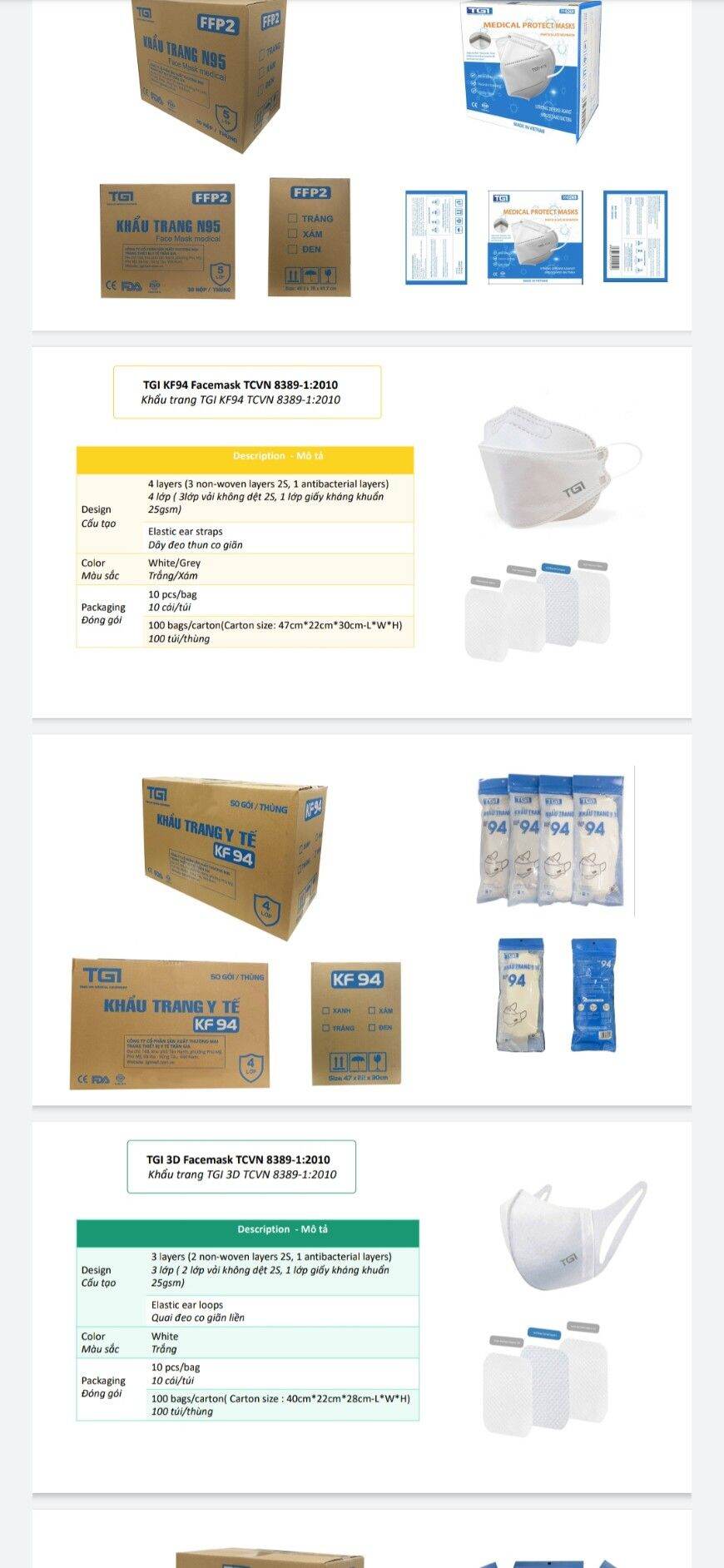 Khẩu Trang KF94