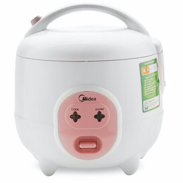 🐍Nồi cơm điện 0,6 lít Midea MR-CM06SA, 400W