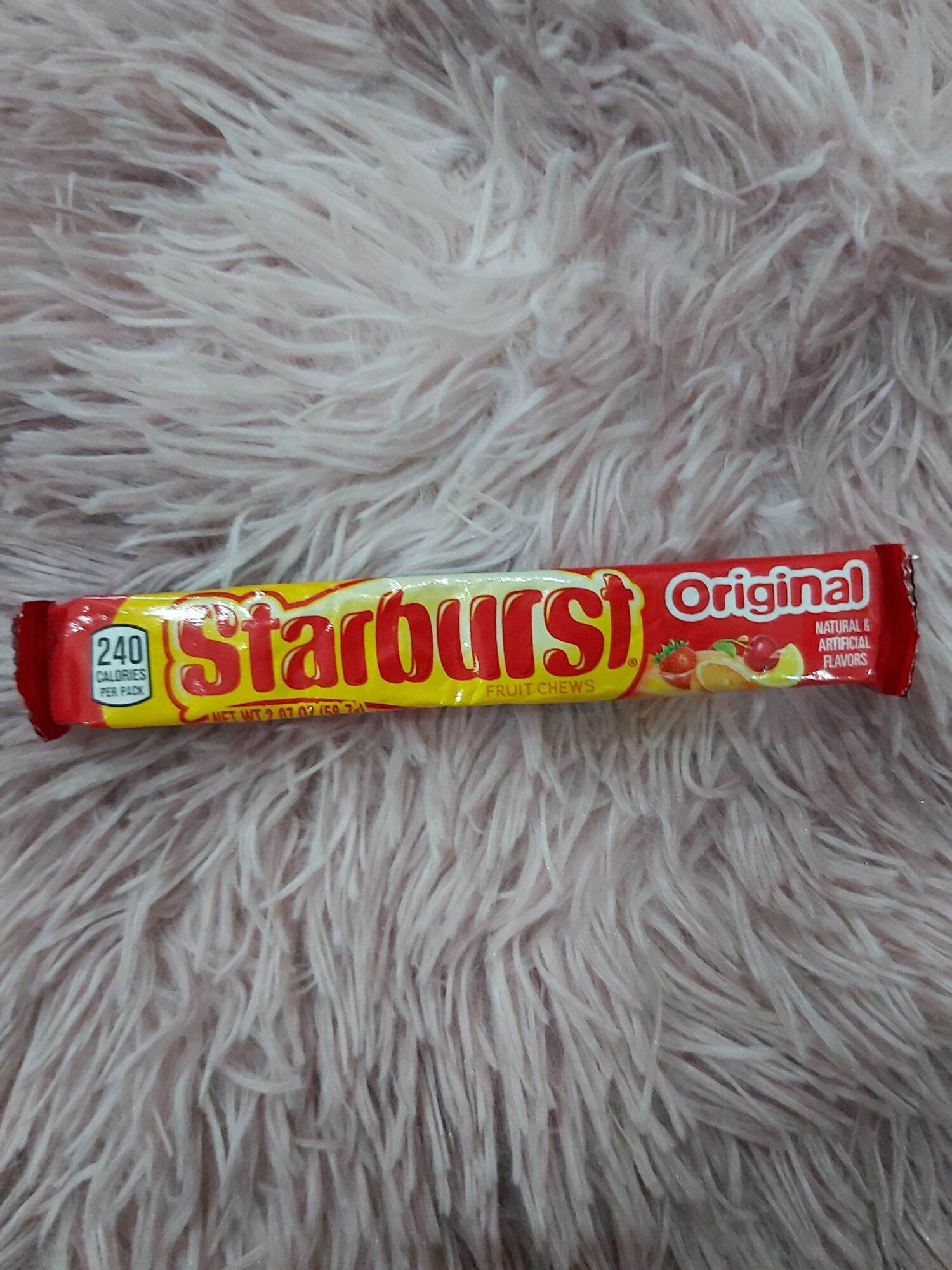 thanh kẹo viên Starburst Original 58.7g