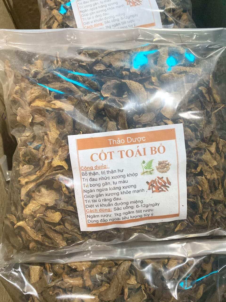 1kg Cốt Toái Bổ ( Tắc Kè Đá ) thái lát phơi khô giúp mạnh xương khớp, bổ thận hoạt huyết tán ứ