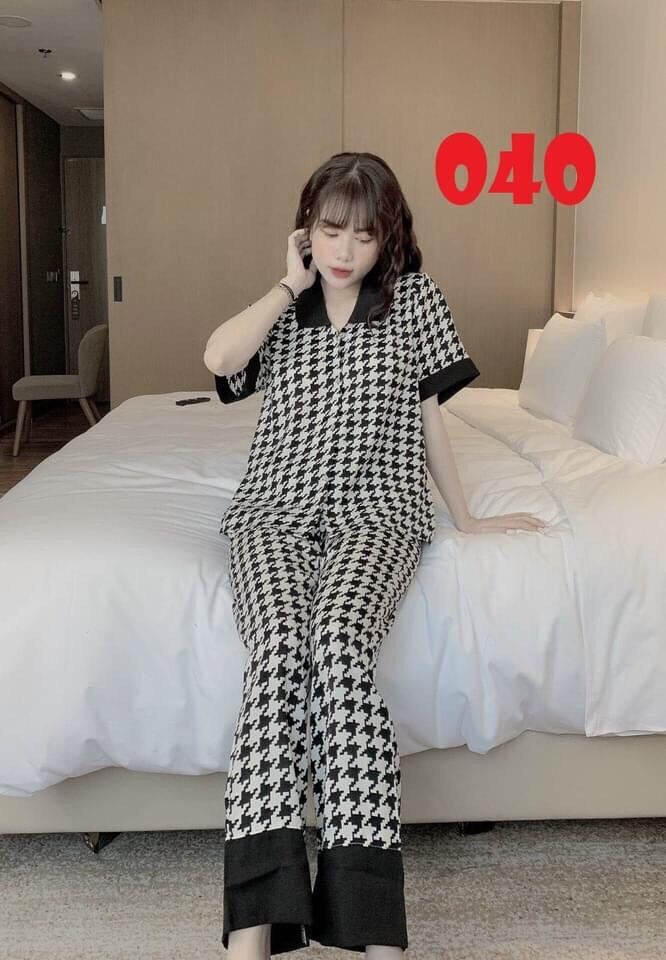💥💥Pizama cổ sen tay ngắn 💥 mẫu mới