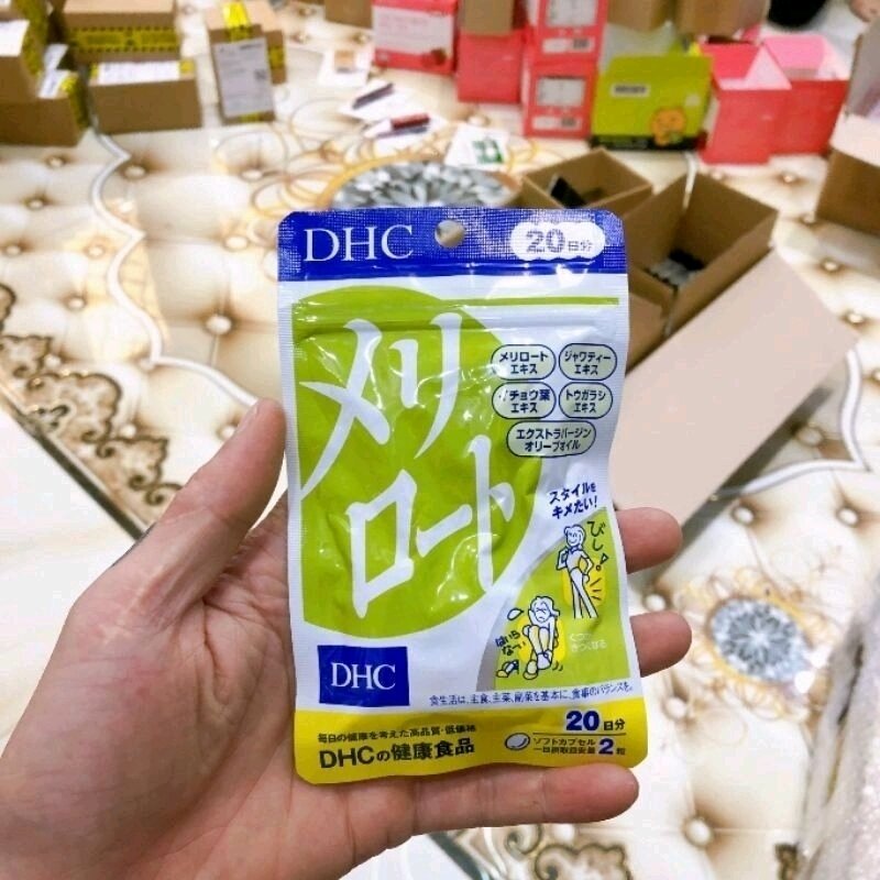 *Chính Hãng Nhật*Viên Uống DHC Giảm Mỡ Thon Bắp Tay, Bắp Chân, Bắp Đùi Chính Hãng