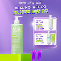 Gel rửa mặt không có xà phòng, làm sạch, loại bỏ tế bào da chết SVR SEBIACLEAR GEL MOUSSANT 400ml