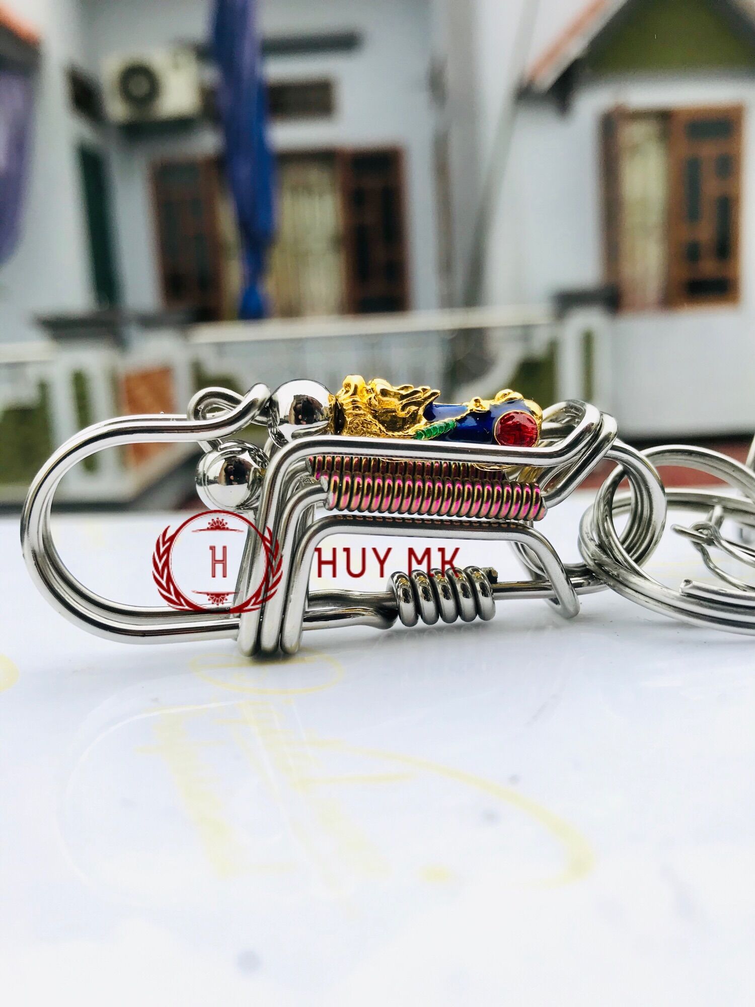 Móc khóa thủ công tỳ hưu