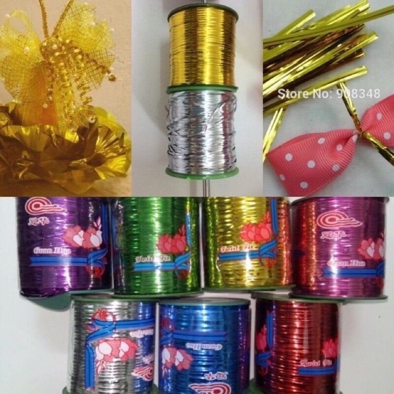 [HCM]Dây kẽm nhiều màu cuộn 400g