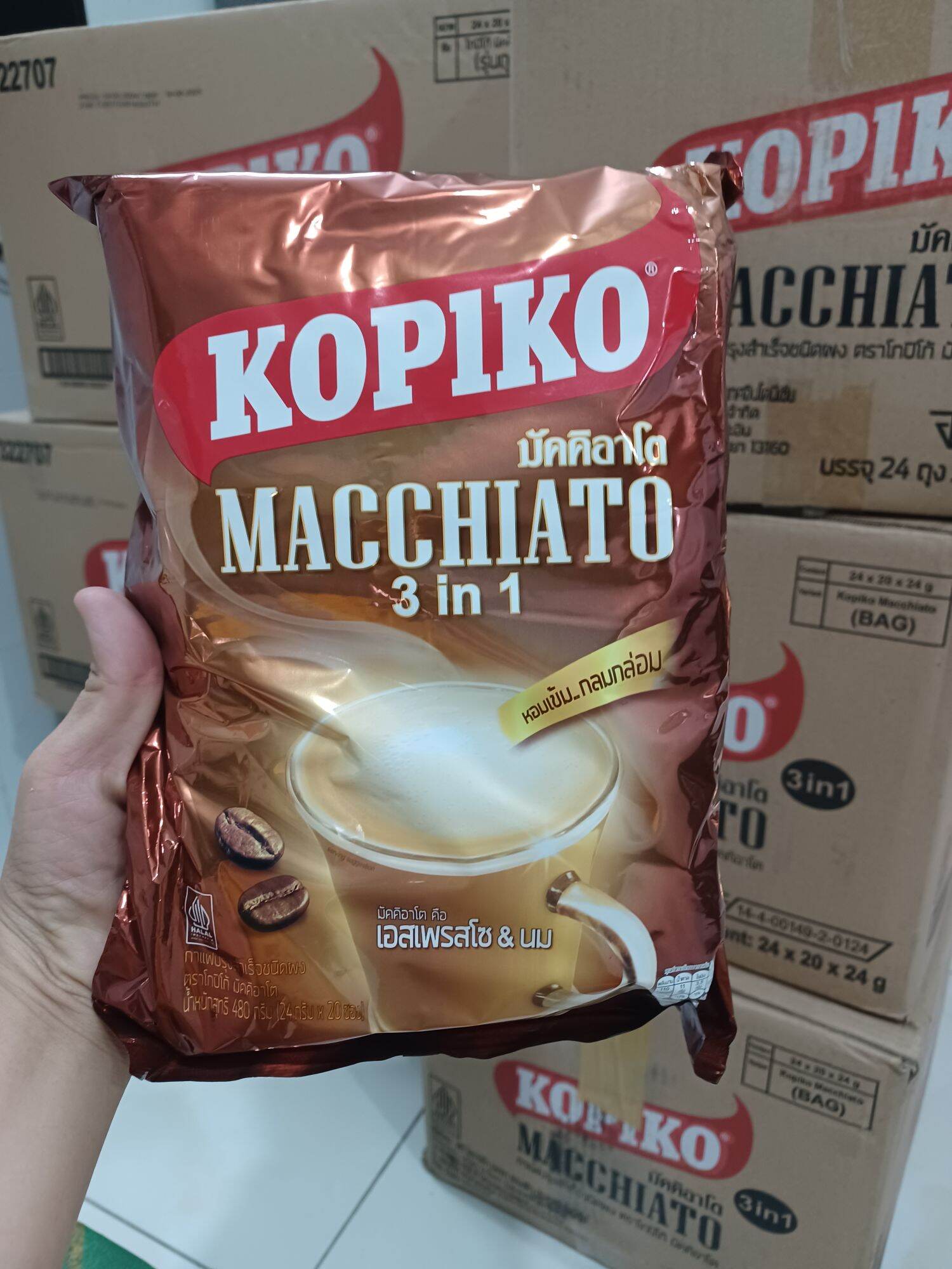 Cà phê kopiko thái lan bịch 20 gói