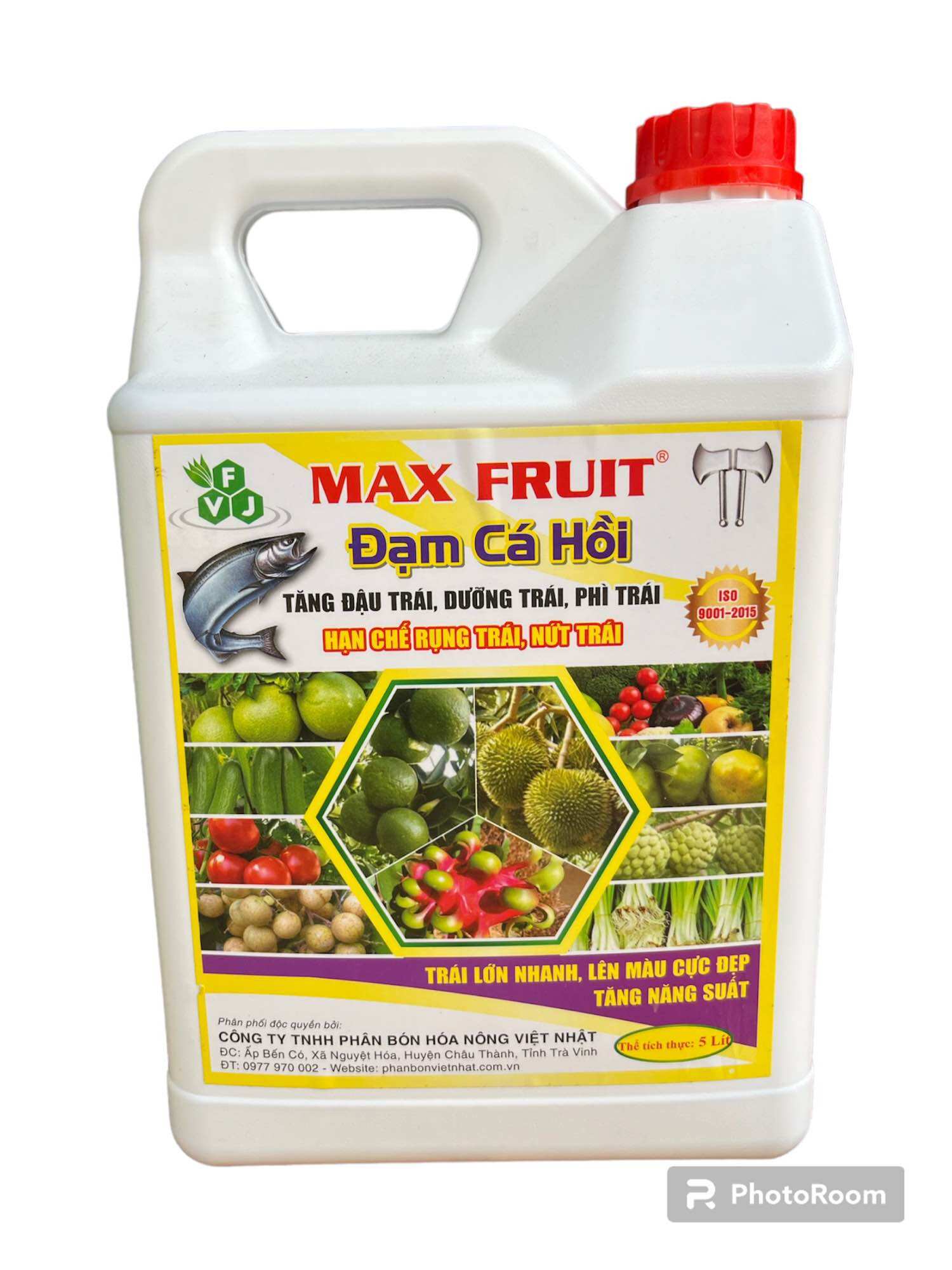 Phân bón đạm cá hồi - can 5 lít