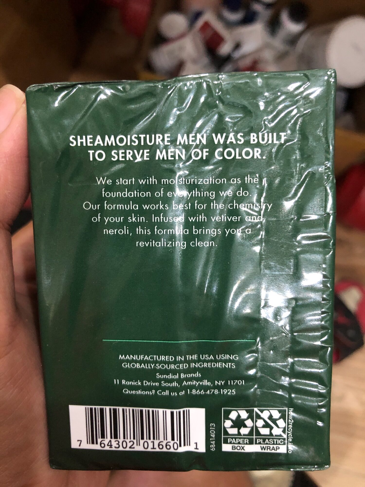 Vetiver & Neroli Refreshing Bar Soap - Shea Moisture