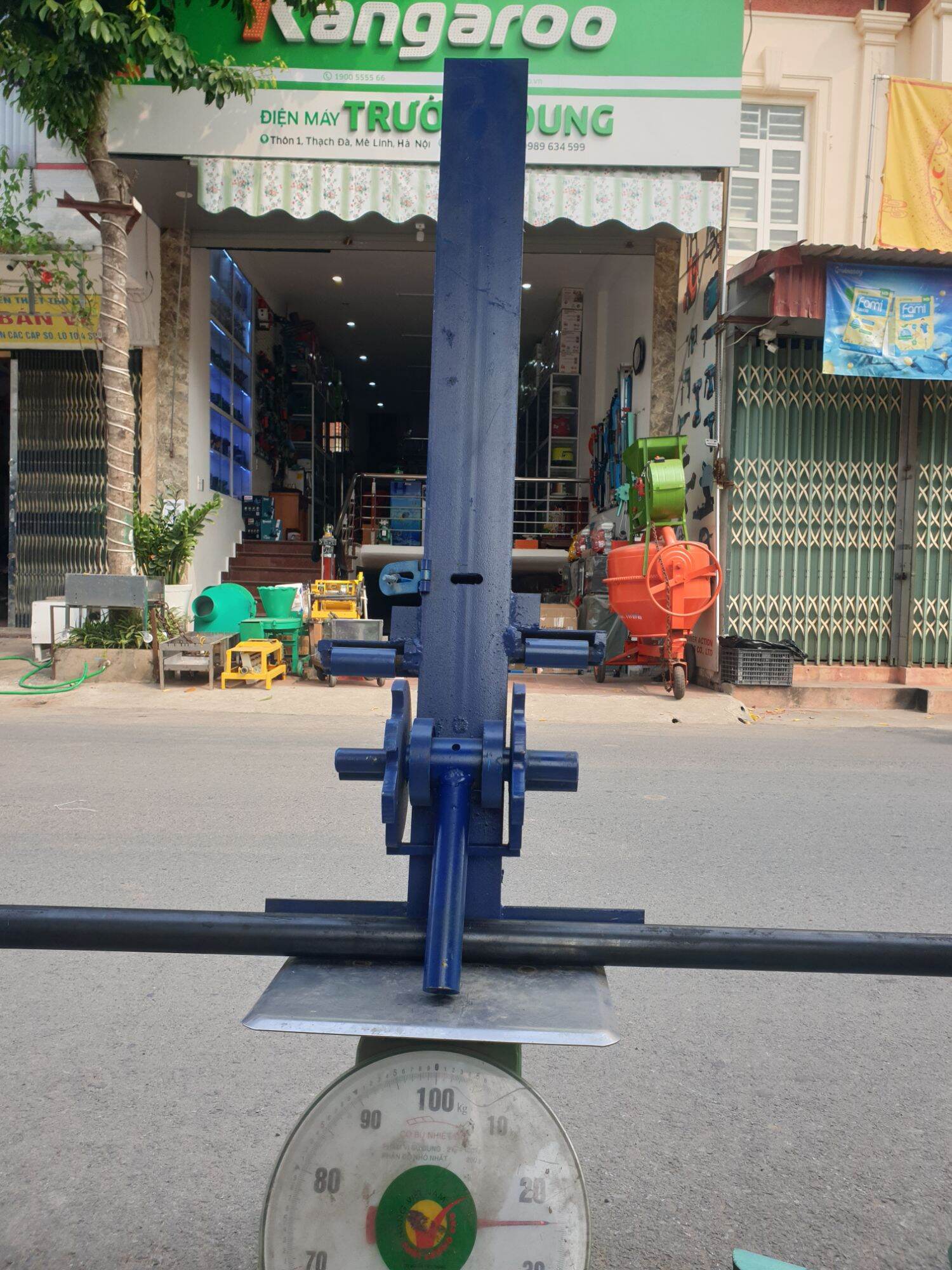 Bàn bẻ mỏ sắt cây phi 25 hàng nam định