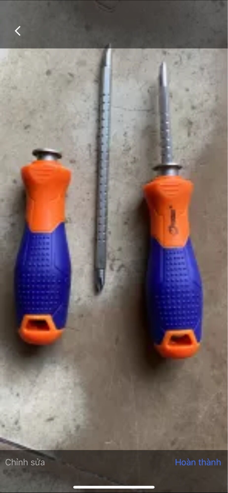 Tô vít nấc nhiều màu phi 6mm - giá 1c