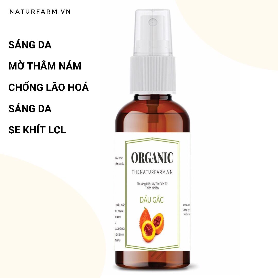Dầu gấc nguyên chất hữu cơ 100ML