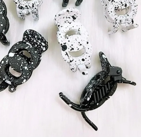Kẹp Càng Cua 3 răng.Kiểu bò sữa cute