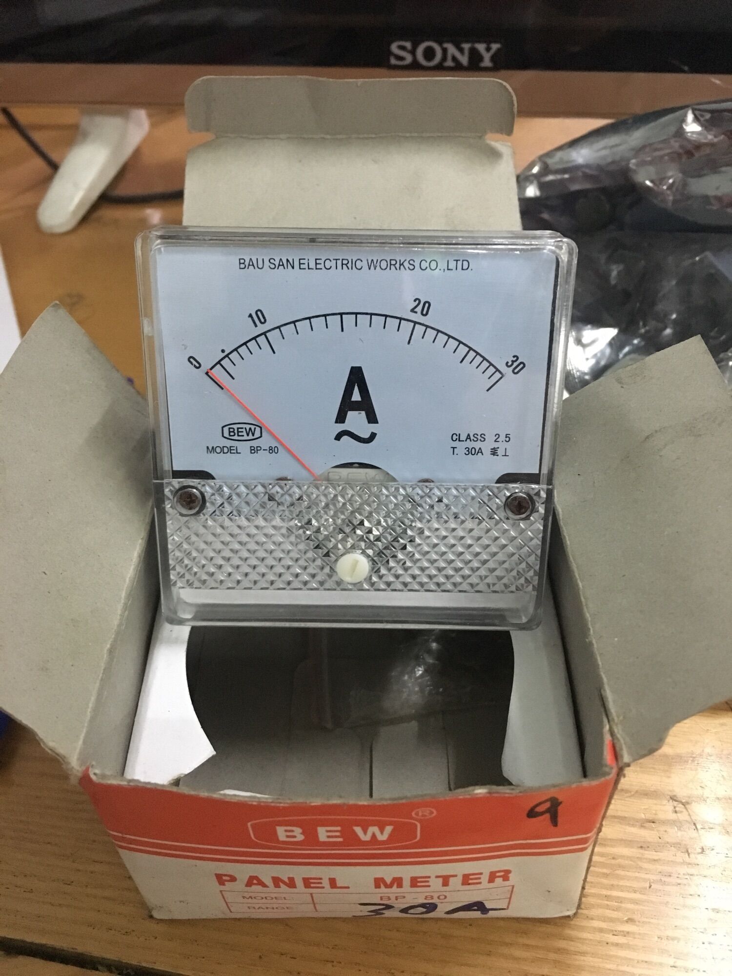 Đồng hồ đo ampe 30A