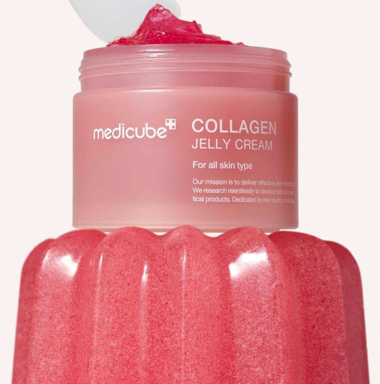 Kem dưỡng săn chắc và căng bóng da Collagen Niacinamide Jelly Cream Medicube 110ml