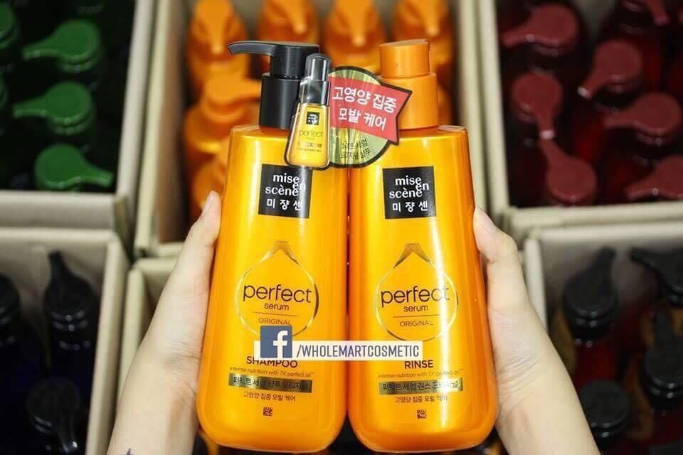 [HCM]COMBO GỘI XÃ DƯỠNG TÓC PERFET