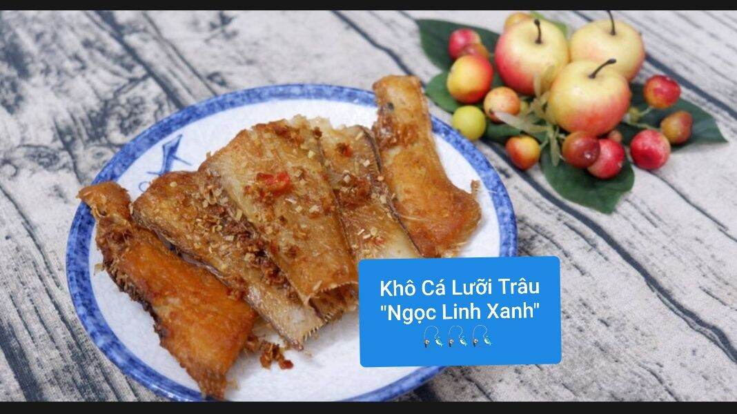 KHÔ CÁ LƯỠI TRÂU (BAO ĂN)500G/76K