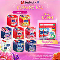 Combo 3 túi Nước giặt OMO Matic túi 4.1kg (bao bì tùy lô nhập hàng)