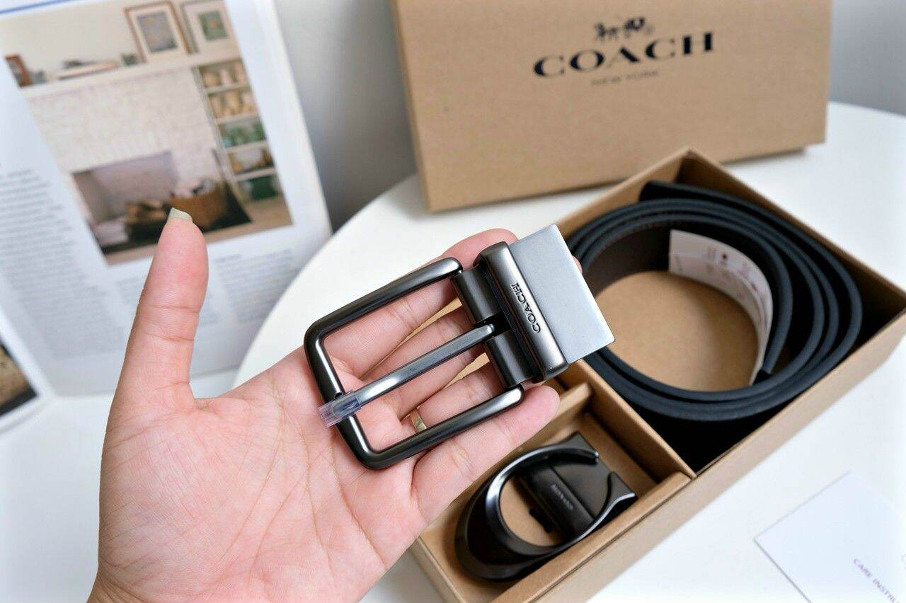 [HCM]SET THẮT LƯNG COACH 2 MẶT SIÊU SANG