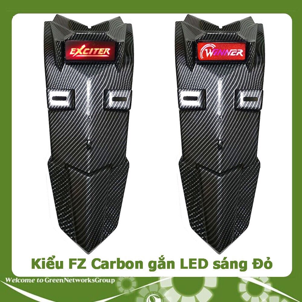 Dè fz cacbon gắn ex150 winner v1,x có kèm đèn biển có kèm pass chống gẫy