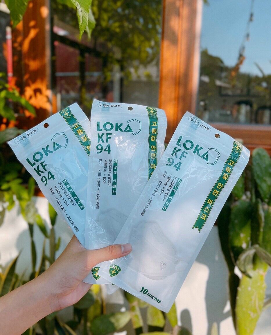 [ THÙNG 300 CÁI ] KHẨU TRANG KF94 4D LOKA CÔNG NGHỆ HÀN