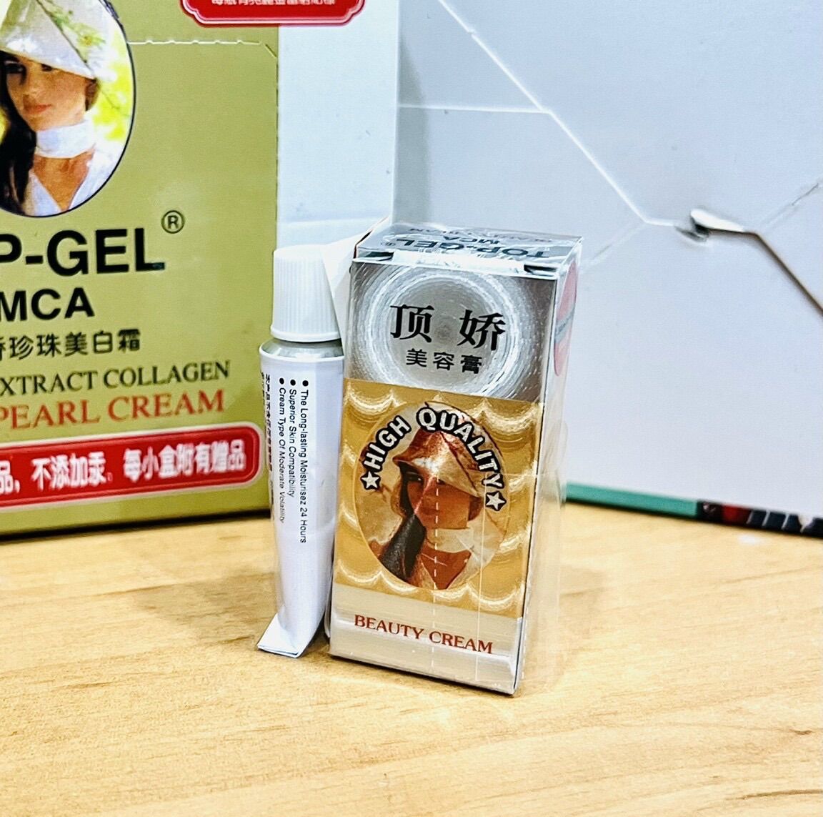 Kem dưỡng da mờ thâm nám tàn nhang Top Gel MCA
